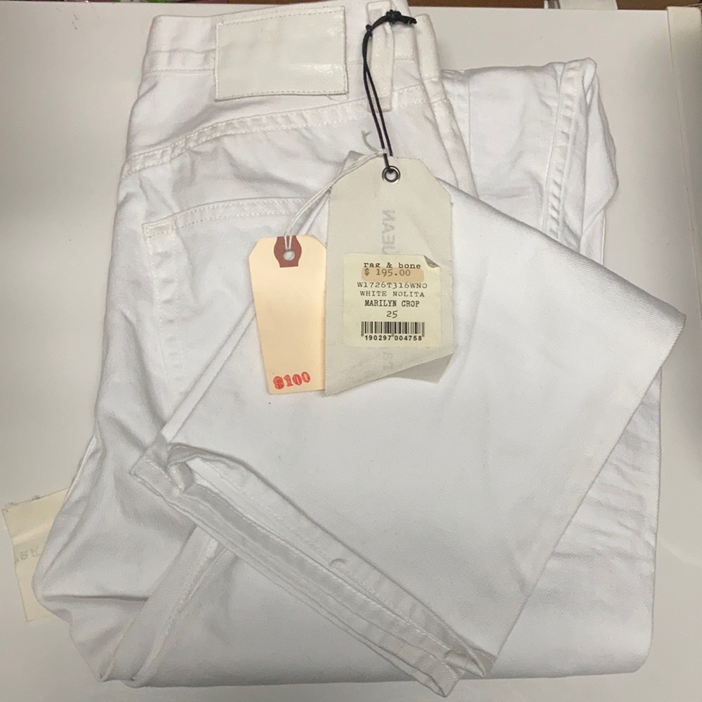 Rag and bone Marilyn crop